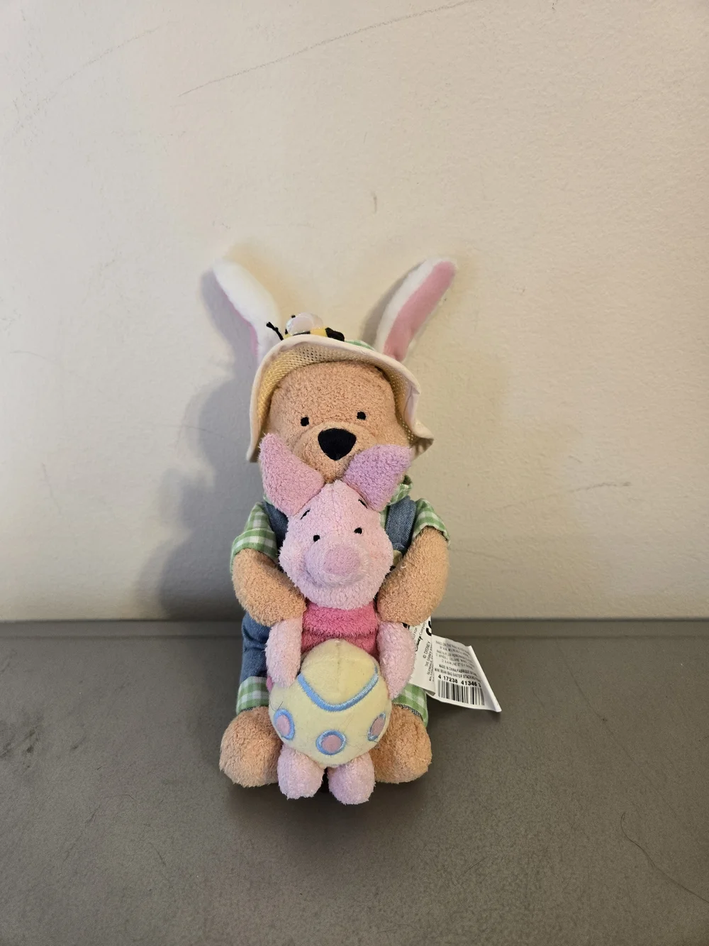 Disney Store Easter Winnie the Pooh and Piglet Bean Bag 8